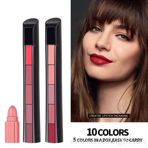 Low Moq Color Lipstick Water Proof Longlasting Matte